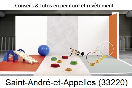 revêtements et sols par artisan Saint-André-et-Appelles-33220